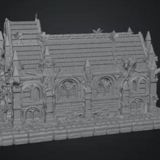 Blossom Cathedral STL File for 3D Print - Model thumbnail 12