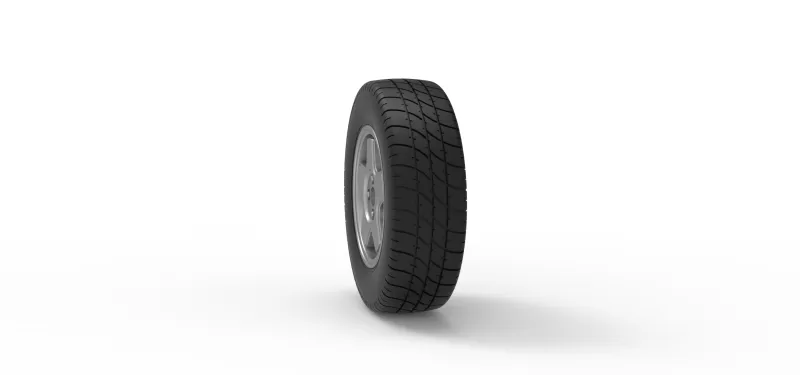 Front wheel of BriSCA Formula 2 Stock Car Scale 1:25 - Model preview 8