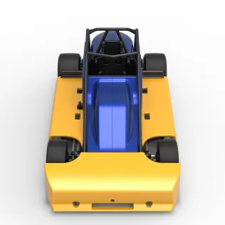 Experimental Pavement Silver Crown Car Version 2 Scale 1:25 - Model thumbnail 8