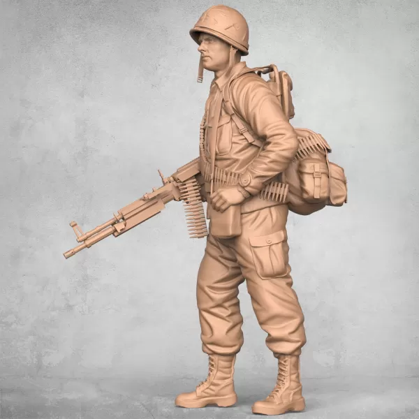 Modern Army Soldier - Model preview 6