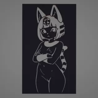 2025-10 5 - Ankha - Animal Crossing - Model thumbnail 1