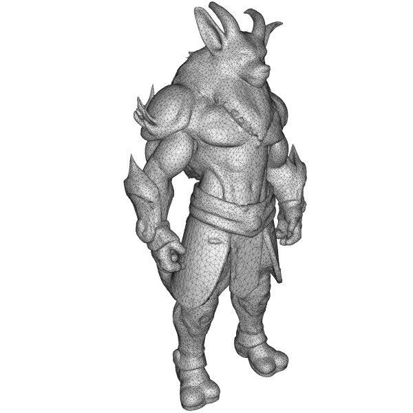 Beastfolk Heroes Pack (10 Characters) – High-Poly Kitbash - Model preview 3