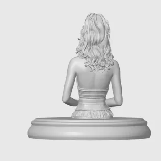 Zendaya 3D Bust - Model thumbnail 6