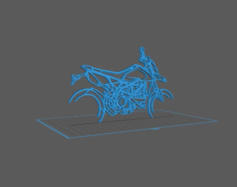 Ducati - Hypermotard 950 Wall Art - Model preview 2