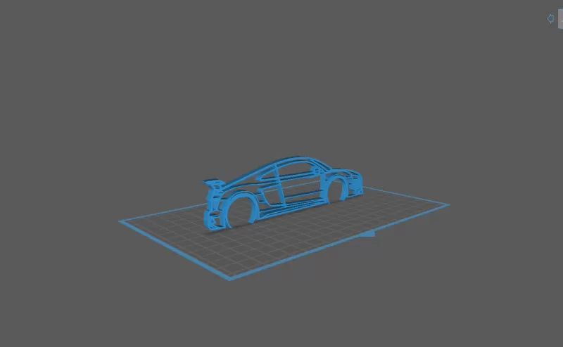 Audi - R8 V10 Wall Art - Model preview 1