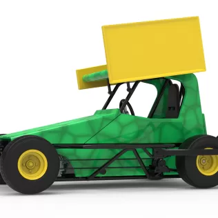 BriSCA Micro Formula 2 Stock Car Scale 1:16 - Model thumbnail 2