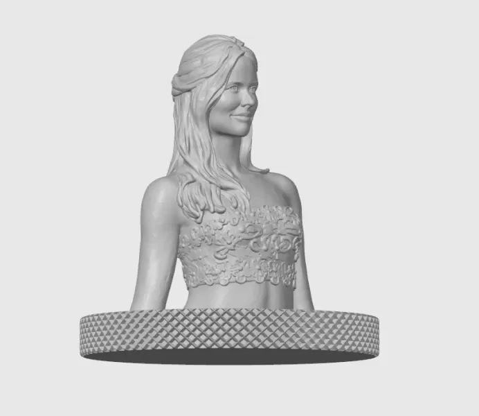 Jennifer Garner 3D Bust Print - Model preview 9