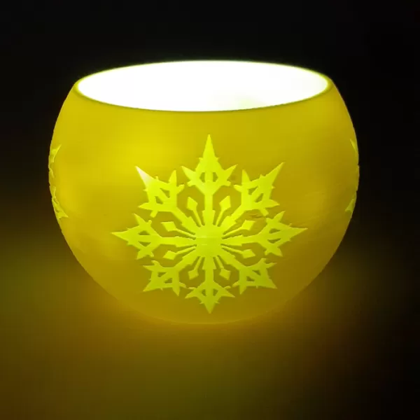 Storm-Light with christmas drawings - Model preview 2