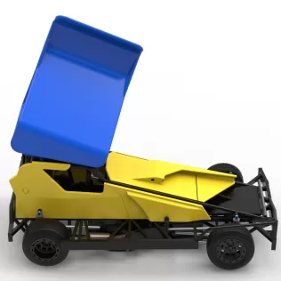 BriSCA Formula 1 Stock Car for Dirt Version 2 Scale 1:25 - Model thumbnail 23