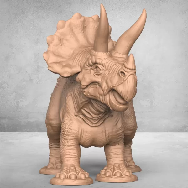 Monster Triceratops Dinosaur - Model preview 2