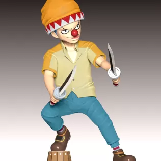 Young Buggy - One Piece - Model thumbnail 9