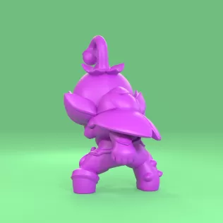 Lily (Original) - Brawl Stars - Model thumbnail 2