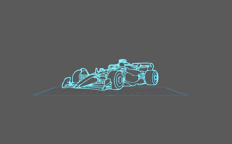 Formula 1 - Wall Art - Model preview 1