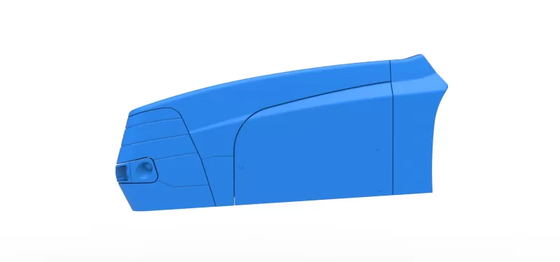 Hood of Pulling tractor Version 9 Scale 1:25 - Model preview 7