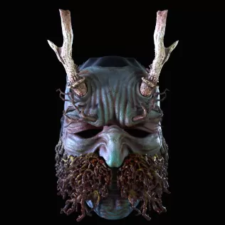 Hans Trapp mask - Model thumbnail 2