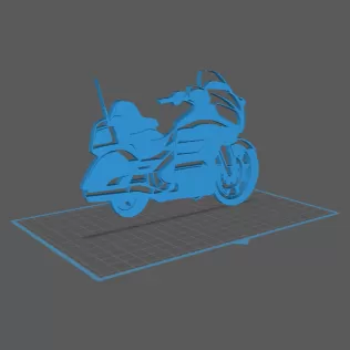 Honda - Gold Wing Wall Art - Model thumbnail 1