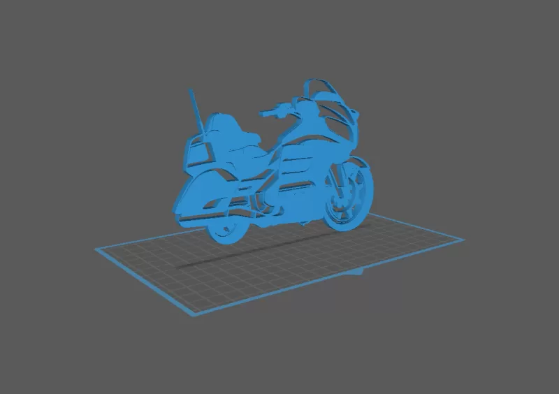 Honda - Gold Wing Wall Art - Model preview 1