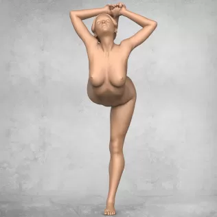 Yoga Female Pose Collection - Model thumbnail 18