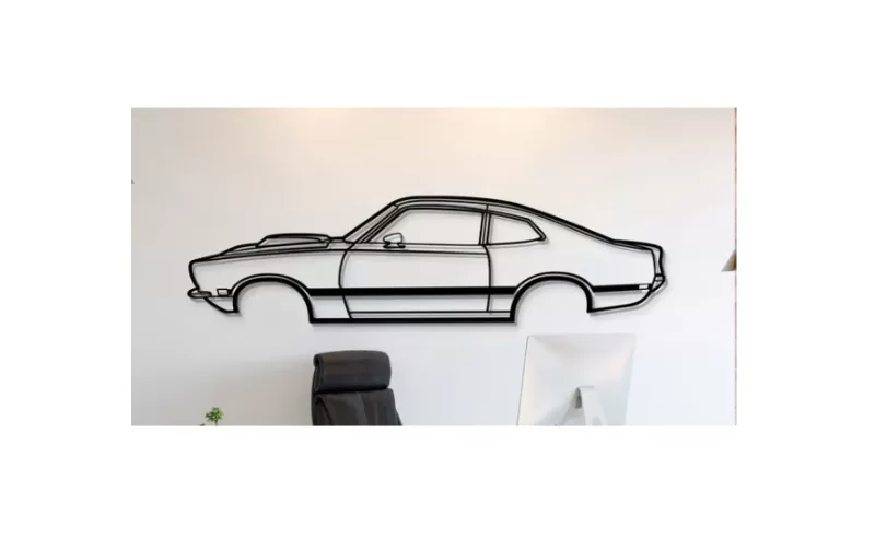 Ford - Maverick Grabber 1971 Wall Art - Model preview 1
