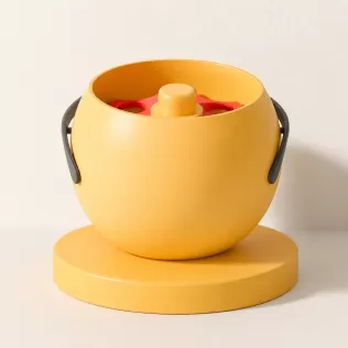 Emoji lipgloss organizer makeup holder - Model thumbnail 2