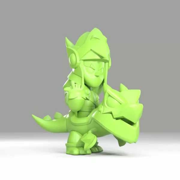 Draco (Original) - Brawl Stars - Model preview 6