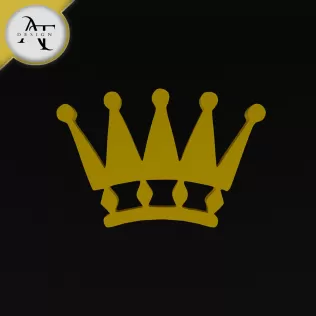 Simple Crown Symbol - 2D Art