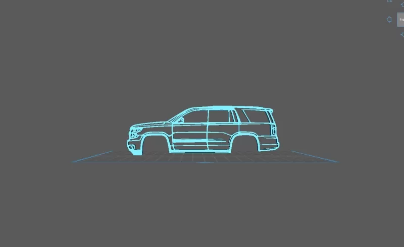 Chevrolet - Tahoé Wall Art - Model preview 1