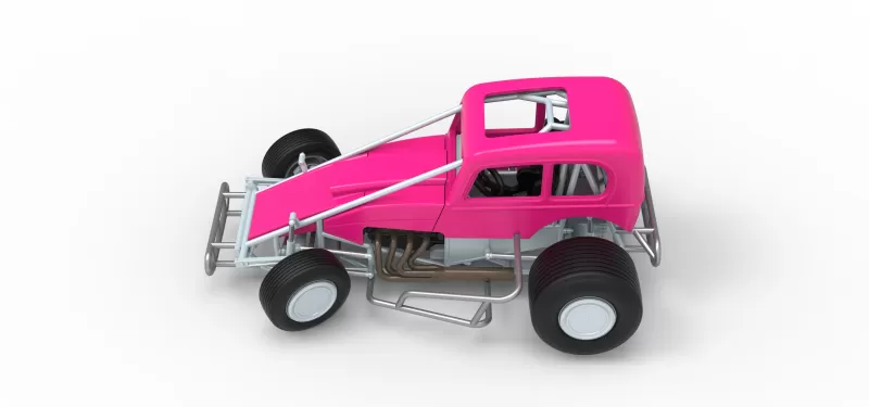 Super rod Version 1 while turning Scale 1:25 - Model preview 10