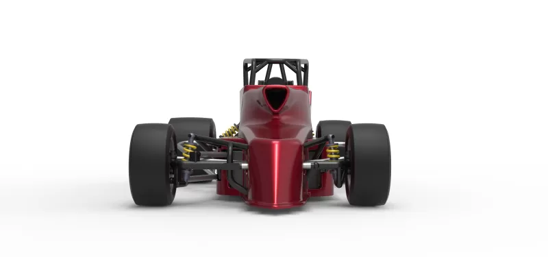 Pavement Silver Crown Car Version 2 Scale 1:25 - Model preview 7