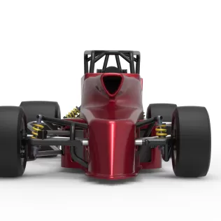 Pavement Silver Crown Car Version 2 Scale 1:25 - Model thumbnail 7