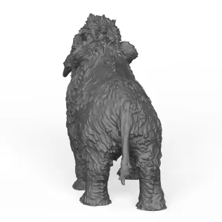 Child Mammoth Elephant - Model thumbnail 4