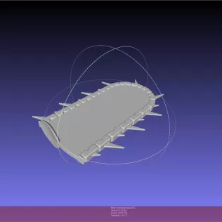 Chainsaw Man Denji Head Stump Blade - Model thumbnail 2