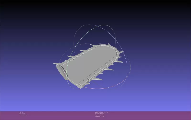 Chainsaw Man Denji Head Stump Blade - Model preview 2
