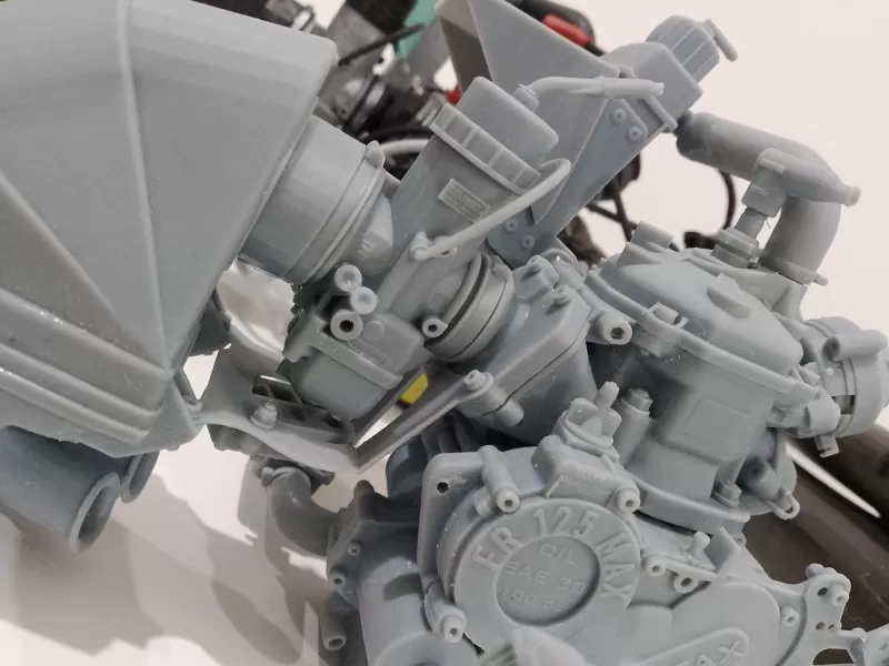 ROTAX FR 125 MAX EVO go kart engine 10 pieces - Model preview 4