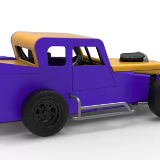 Dwarf car Version 2 Scale 1:25 - Model thumbnail 20