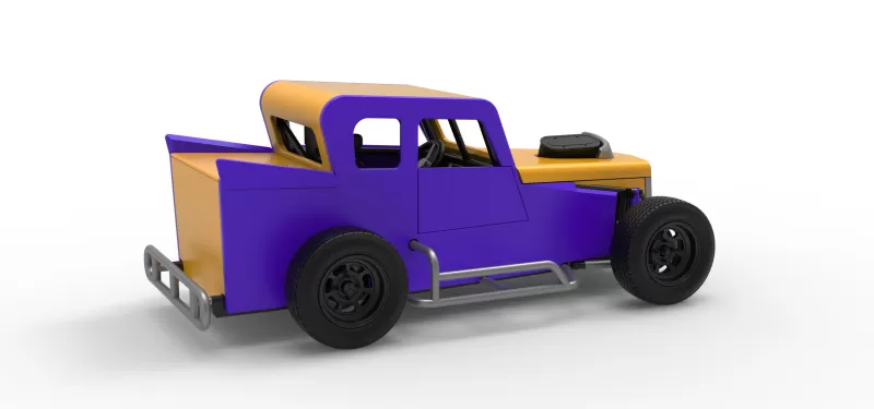 Dwarf car Version 2 Scale 1:25 - Model preview 20