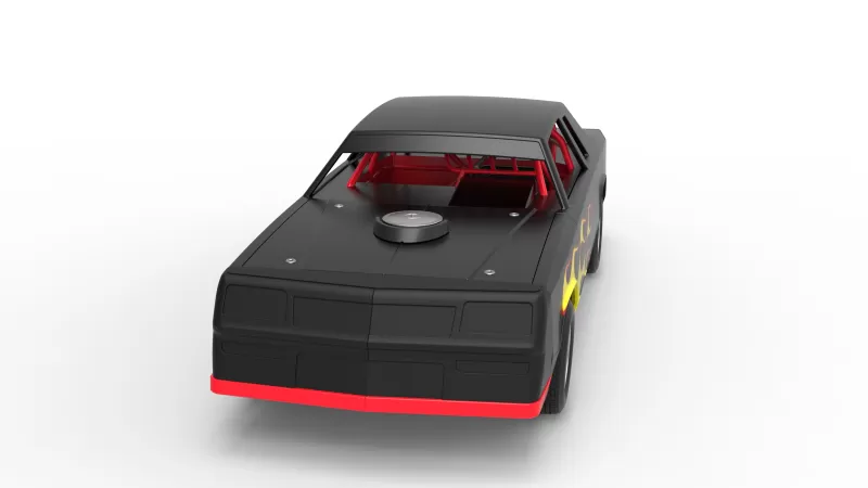IMCA Stock car Version 2 Scale 1:25 - Model preview 5