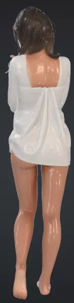 Frau nach der dusche - Model preview 4