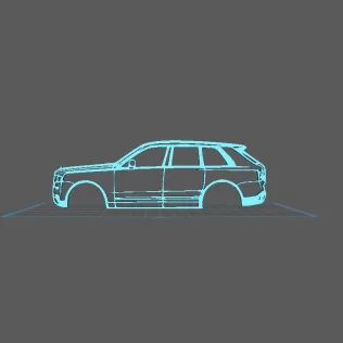Rolls Royce - Cullinan Wall Art