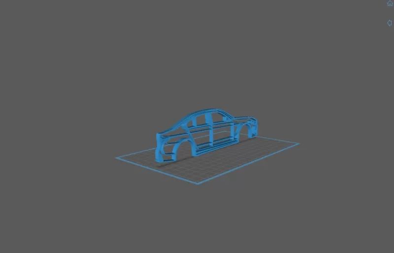 BMW - F90 M5 2022 Wall Art - Model preview 2