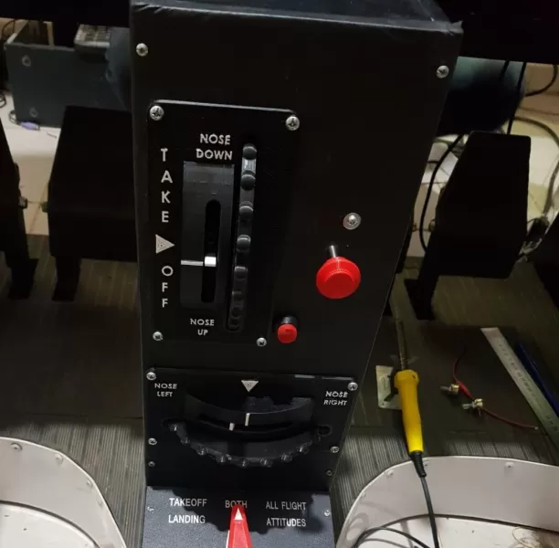 TRIMWHEEL FOR FLIGTH SIMULATOR - Model preview 3