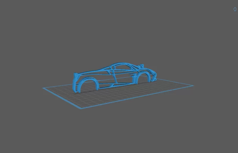 Pagani - Huayra Wall Art - Model preview 1