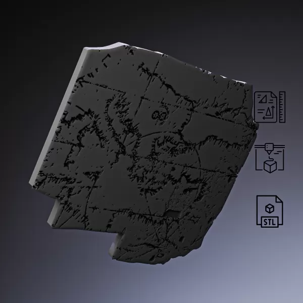 Cortona Chart Map #RoZ - Model preview 8