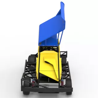 BriSCA Formula 1 Stock Car for Dirt Version 2 Scale 1:25 - Model thumbnail 8