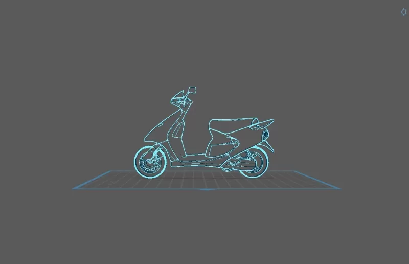 Aprilia - Amico 50cc Wall Art - Model preview 1