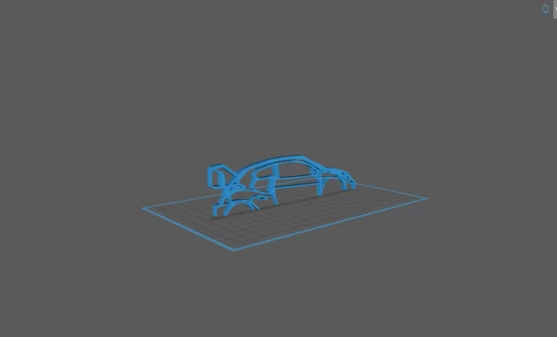 Toyota - Yaris GR Rally Wall Art - Model preview 2