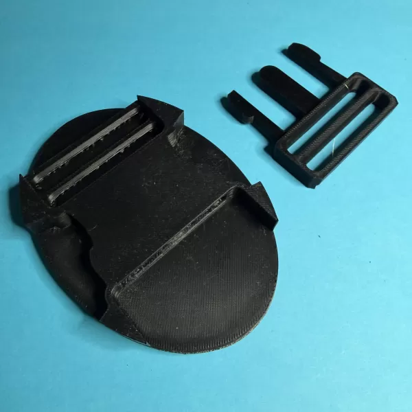 Batman Logo Snaplock Belt Buckle - Model preview 8