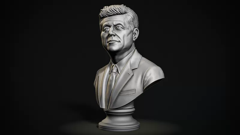 John F. Kennedy #RoZ - Model preview 2