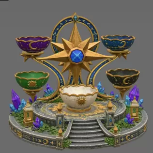 Astral Constellation Offering Sanctuary STL File for 3D Print - Model thumbnail 8