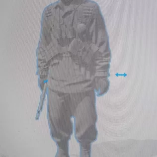 Waffen-XX Soldier Standing Guard STL